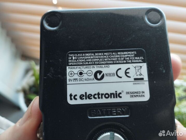 Dark Matter. Tc Electronic. педаль дисторшн