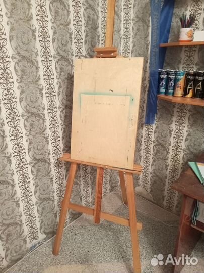 Мольберт для рисования художественный и планшет