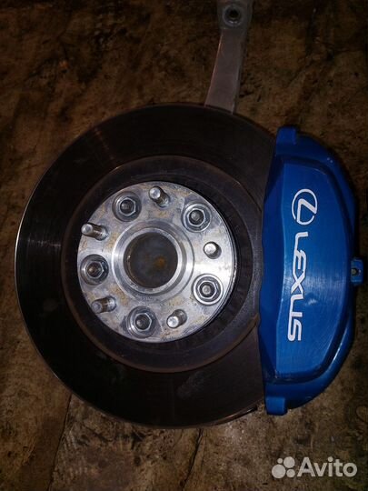 Передние тормоза GS300