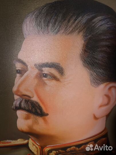 Портрет Сталина 40х50