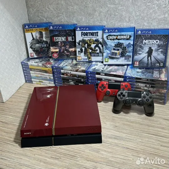 Sony PS4 500Gb Limited Edition + 550Игр + 2Джоя