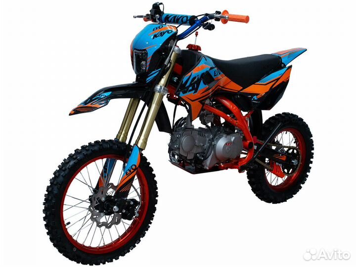 Питбайк kayo evolution YX125/140em 17/14 KRZ