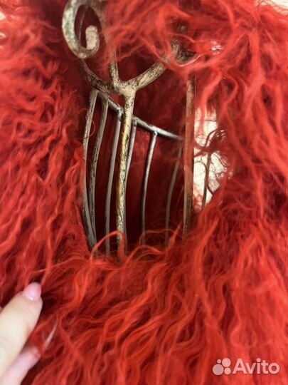 Жилет натуральная лама