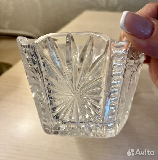 Хрустальная ваза, салатник СССР