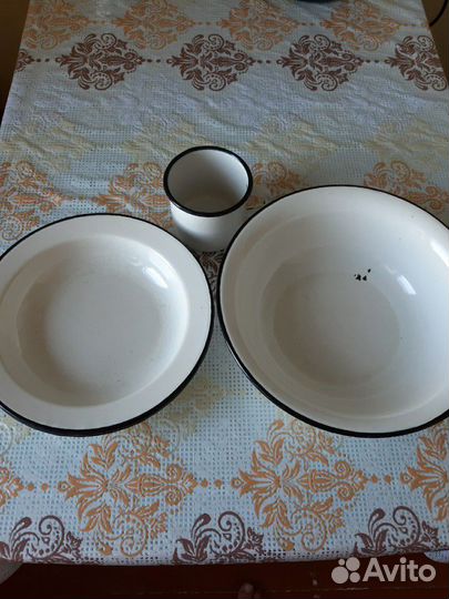 Посуда эмалированная