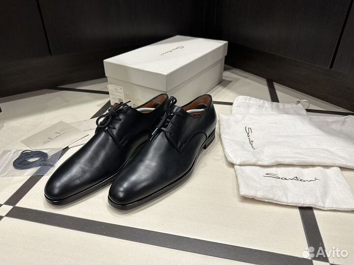 Туфли дерби Santoni