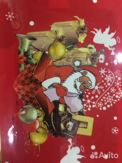 Форма для запекания праздничная из эмали импортная