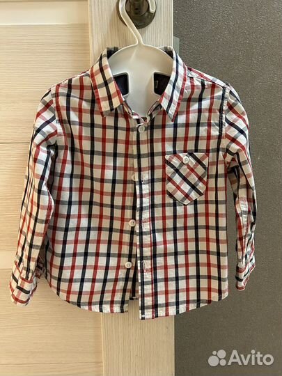 Рубашка на мальчика 86