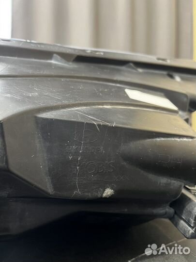 Фара Hyundai solaris оригинал левая под запчасти