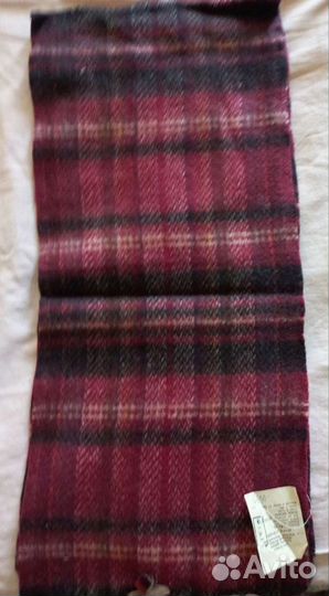 Мужской шарф шерстяной новый СССР