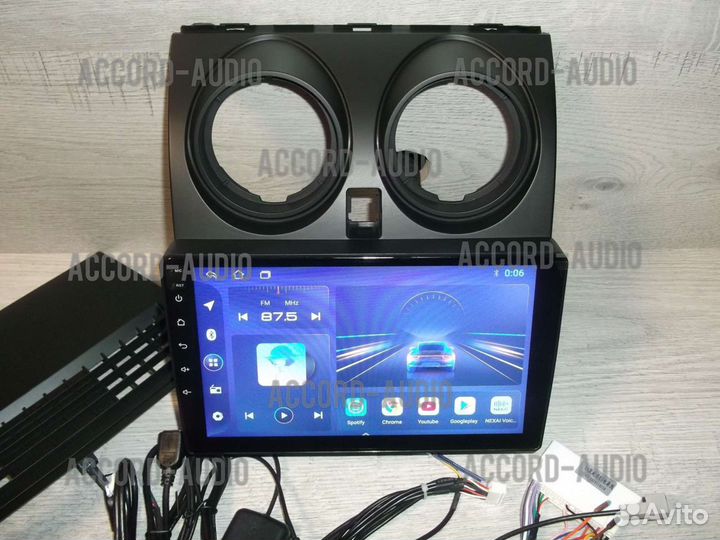 Магнитола 2DIN Nissan Qashqai j10 Android 2/32