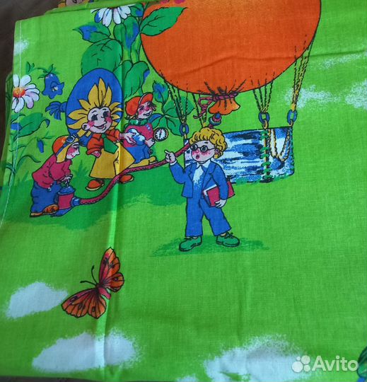 Детское постельное белье новое (комплект)