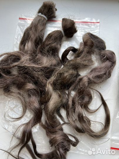 Трессы и натуральные локоны козочки