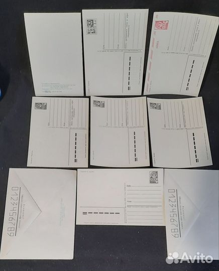 Открытки СССР - чистые
