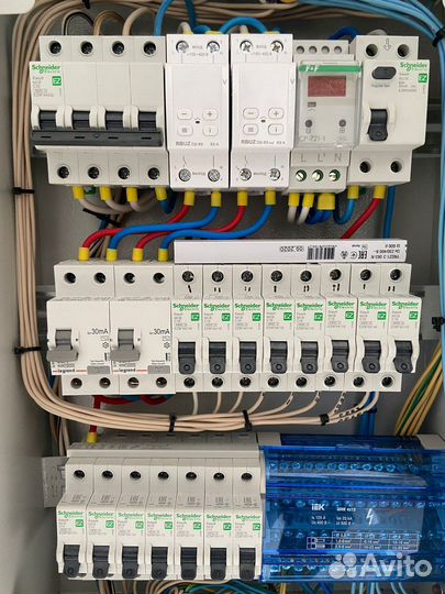 Электромонтажные работы, услуги электрика