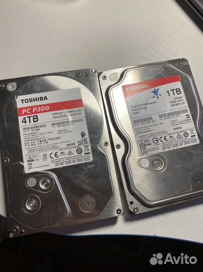 Жесткий диск 4 тб thoshiba p300