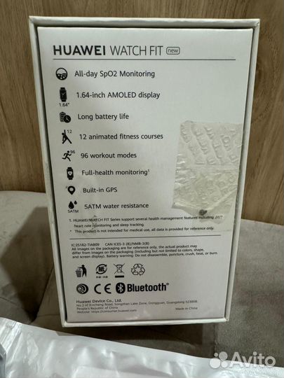 Смарт часы huawei watch fit new оригинал