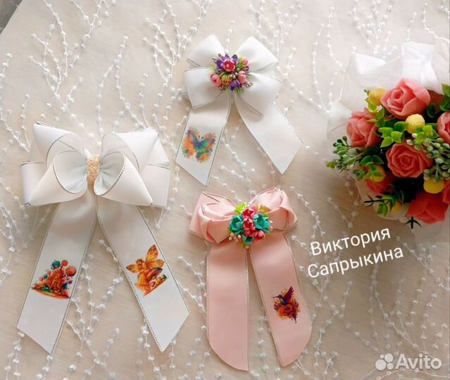Бантики ручной работы
