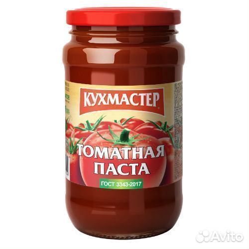 Опт - Томатная паста Кухмастер 370г