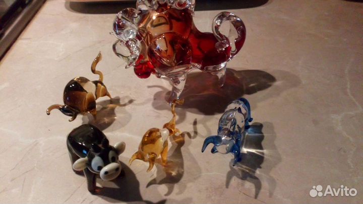 Стеклянные фигурки, Гусь-Хрустальный, СССР