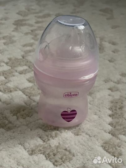 Бутылочка chicco 0+ (б/у)