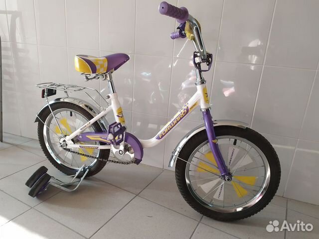Детский велосипед для девочки 16
