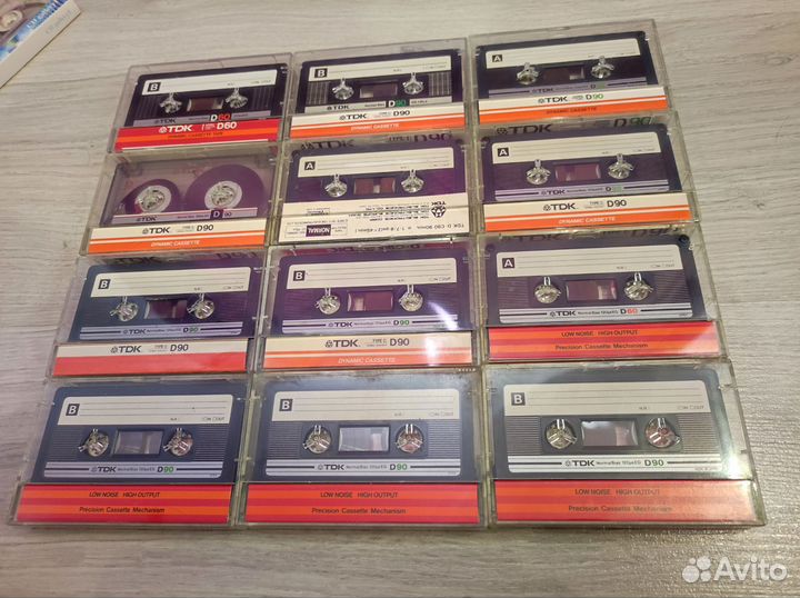 Аудиокассеты tdk
