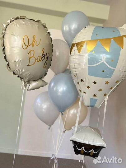 Воздушные шары на выписку из роддома