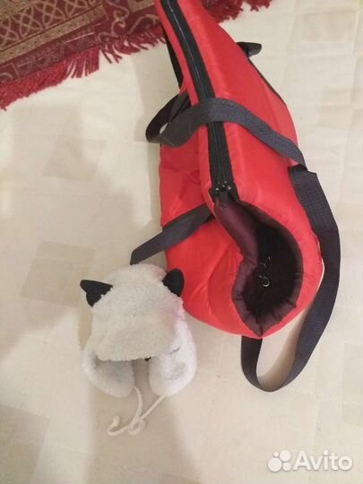 Сумка переноска и шапка