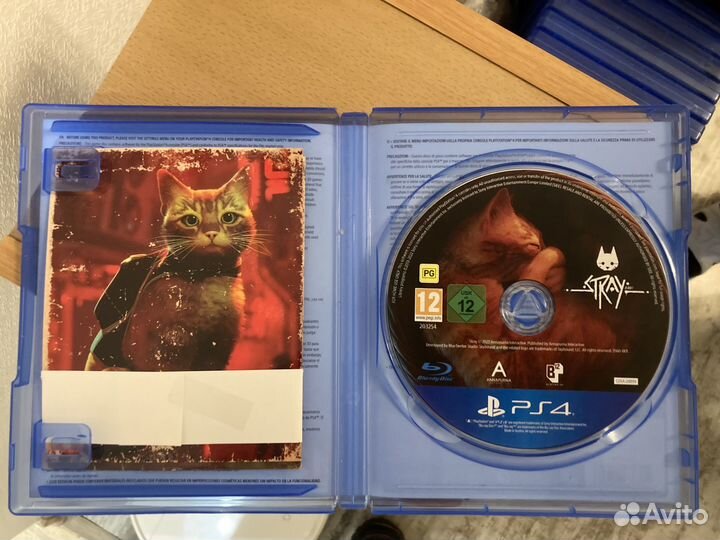 Stray ps4 диск