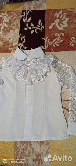 Школьные блузки для девочки
