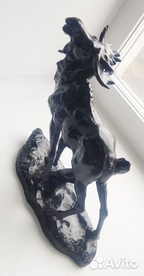 Статуэтка лось СССР из чугуна