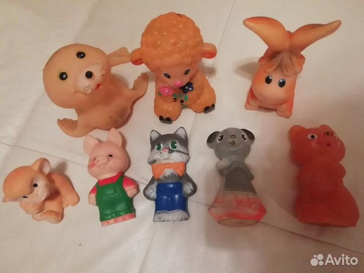 Резиновые игрушки СССР