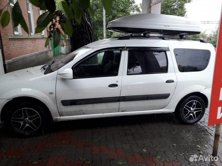 Автобокс ED Магнум 420 л на LADA Largus