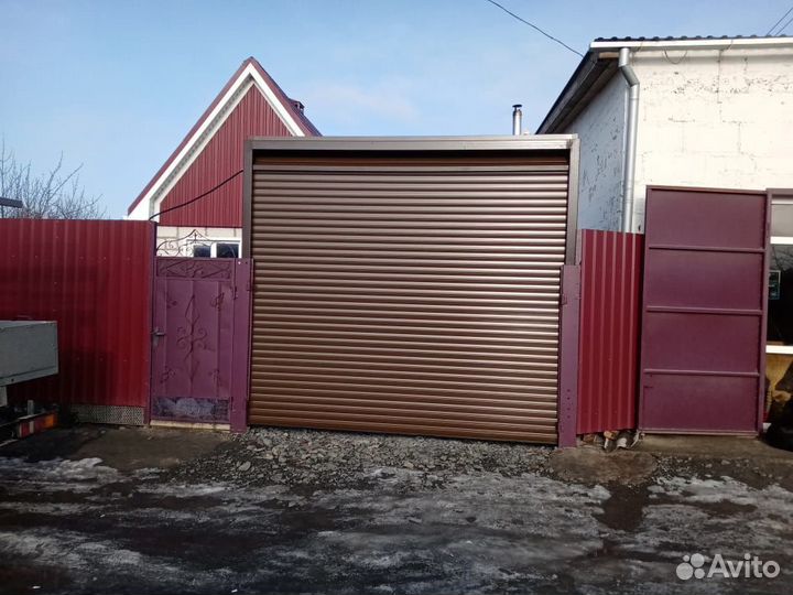 Роллетные ворота с электроприводом