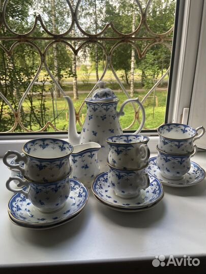 Чайно кофейный сервиз Эден Zepter на 6 персон