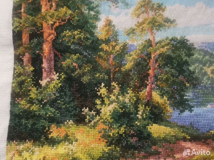 Картина вышитая крестом