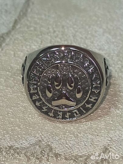 Перстень знак Велеса 