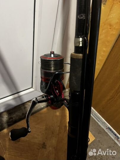 Фидера boyaby 3,9 до 150 катушка comandor 6000