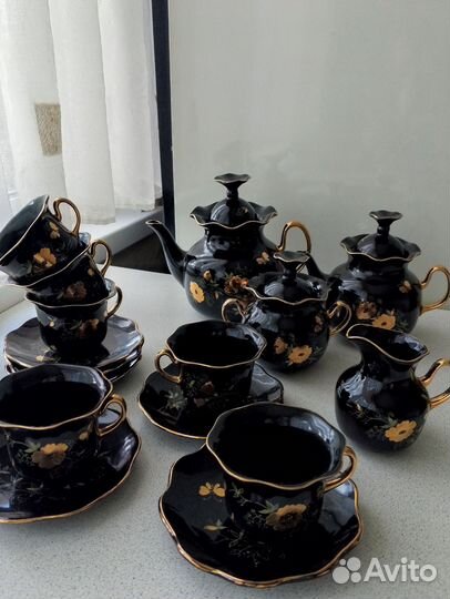 Сервиз кофейный, полонное. СССР