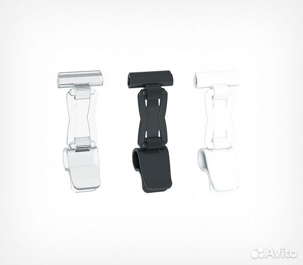 Комплект для крепления на край посуды, 40мм чёрный