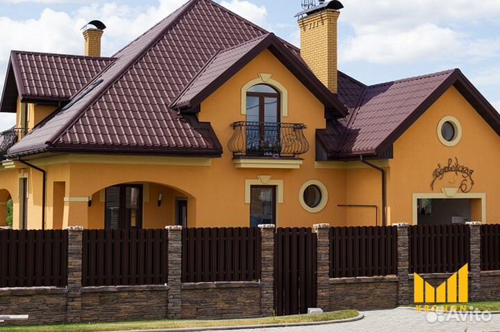 Металлочерепица Викинг плюс 0,5 RAL 7008