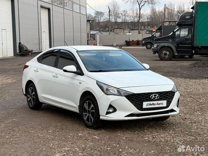 Hyundai Solaris 1.4 МТ, 2021, 72 000 км