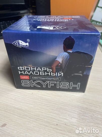 Налобный фонарь светодиодный работа от 2х акб