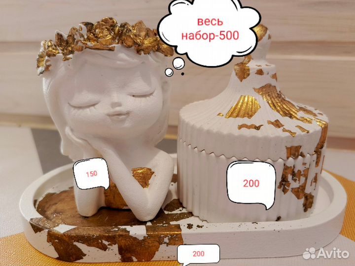 Декор из гипса