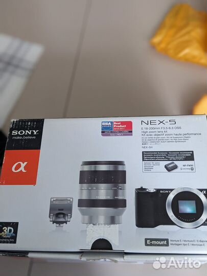 Фотоаппарат sony NEX-5