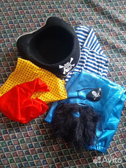 Костюм пирата для мальчика, 3-6 лет