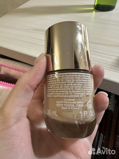 Тональный крем clarins