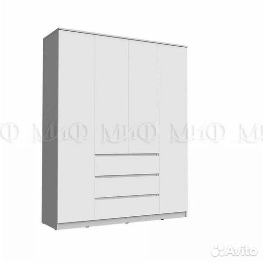 Белый новый шкаф аналог Икеа IKEA