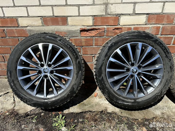 Колеса в сборе r18 на шкода Kodiaq